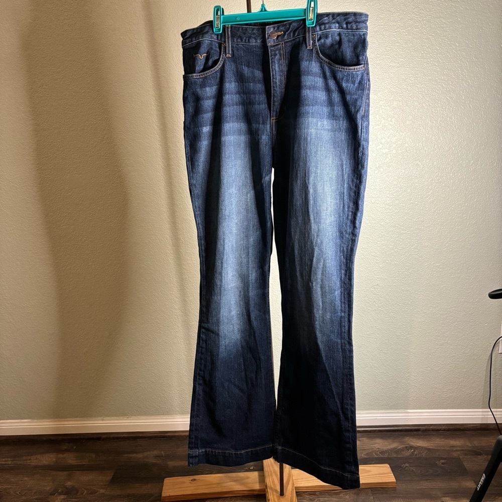 Kimes Ranch Dark Blue Denim Jeans